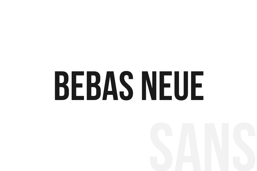Bebas Neue